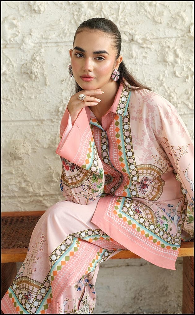 Crepe Digital Print 2-Piece Suit