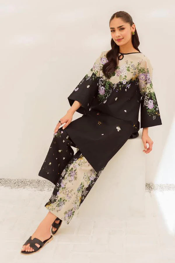 Digitial Printed Suit 2-Pcs Ready To Wear