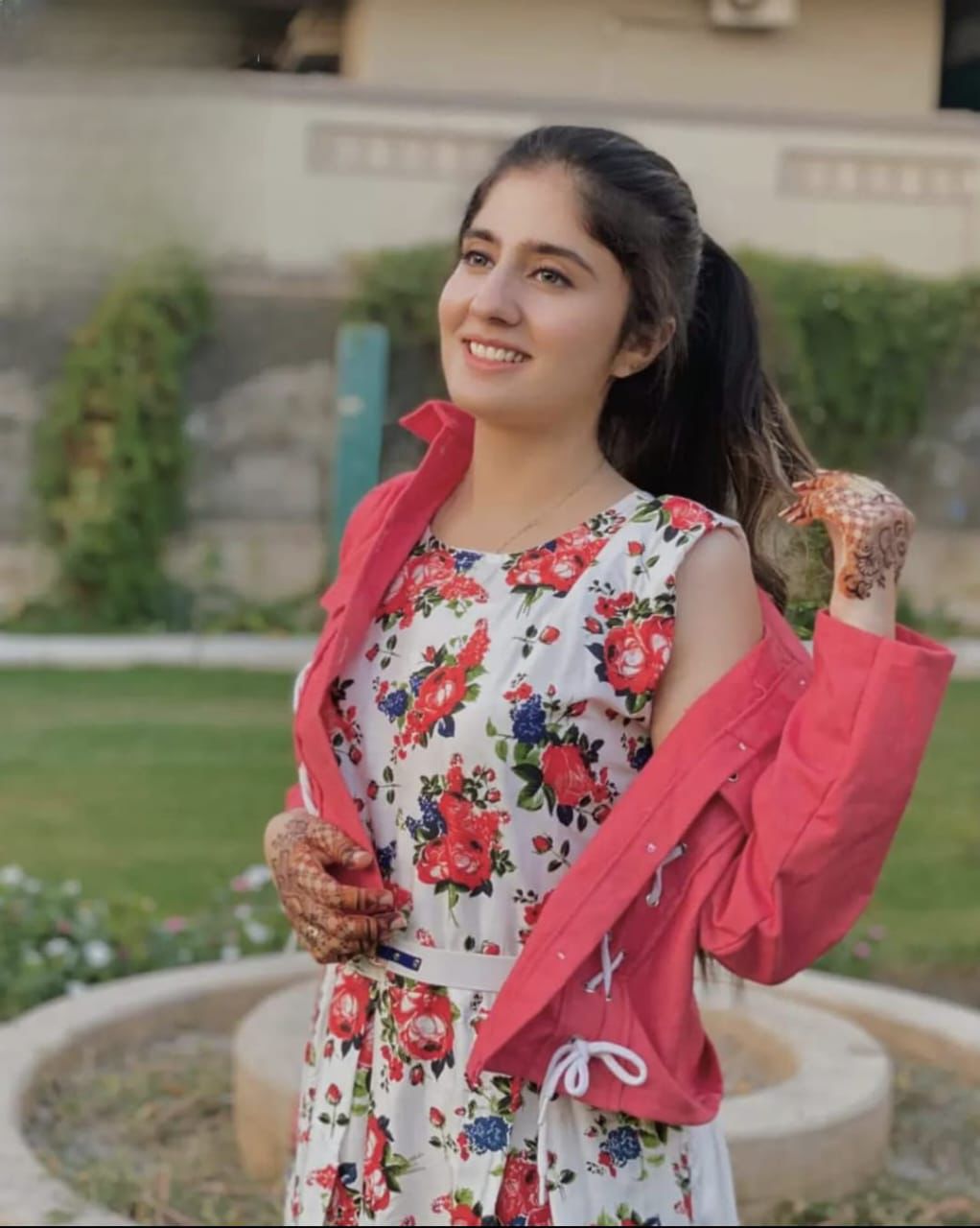 Printed Maxxi and Denim Jacket Combo  Ready-To-Wear