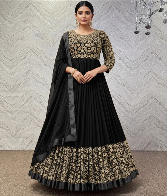 Full Heavy Embroidery Maxi 3 Pcs