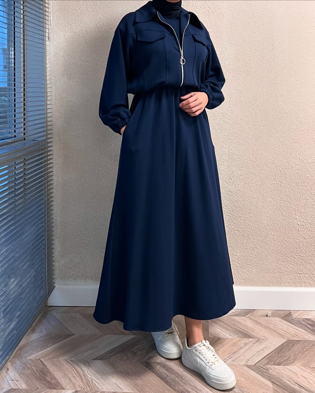 Winter Zipper Coaty 2-Piece – Double Fleece Warm Set | StyleOn Collection