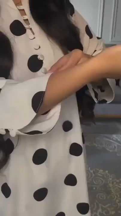 New Polka dots Printed 2pc Suit